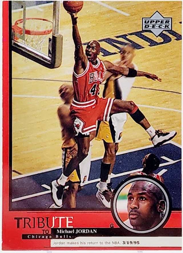 1999 Upper Deck Tribute to Michael Jordan #20 Parish 8 NM-MT