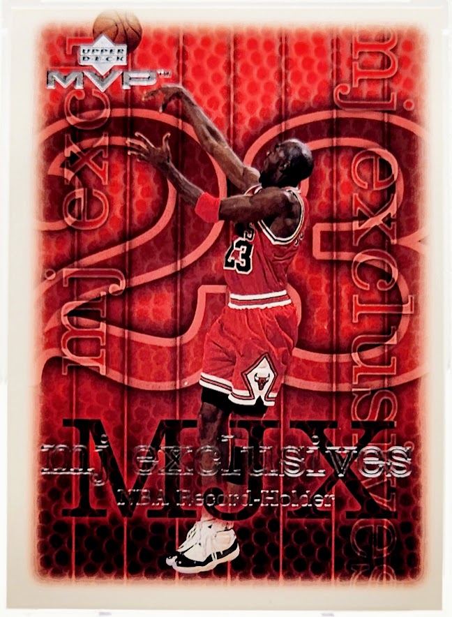Michael Jordan 1999 Upper Deck MJ Exclusives #195 Chicago Bull Last Dance Parish 8 NM-MT