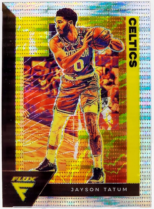 2020-21 Panini Flux Pulsar #7 Jayson Tatum CCG 10 Gem Mint