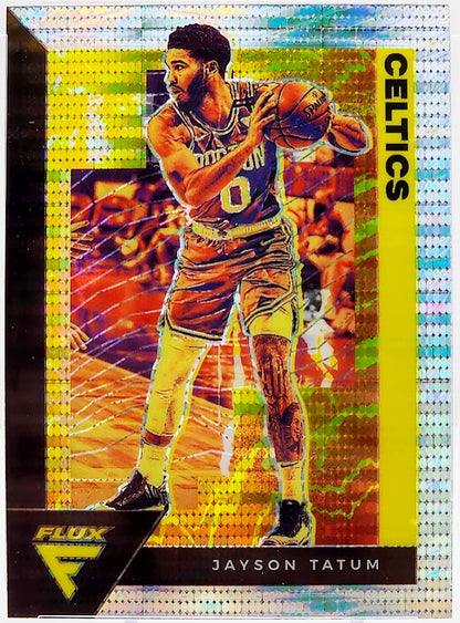 2020-21 Panini Flux Pulsar #7 Jayson Tatum CCG 10 Gem Mint
