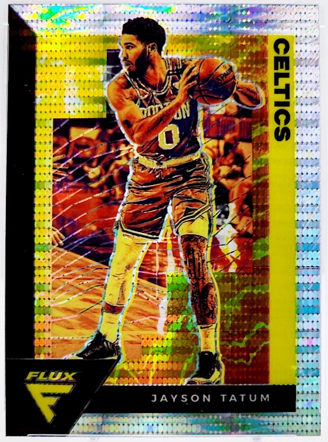 2020-21 Panini Flux Pulsar #7 Jayson Tatum CCG 10 Gem Mint
