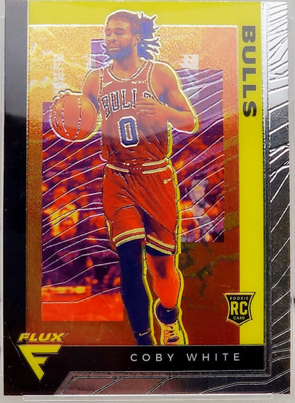2019-20 Panini Chronicles Flux Coby White #583 PSA 10 GEM