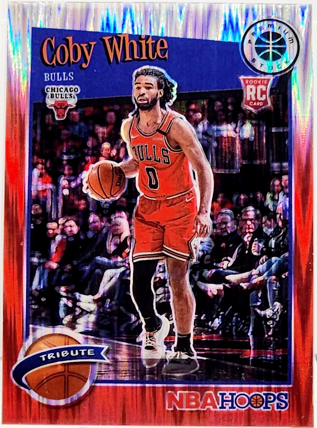 2019 Hoops Premium Stock Pulsar #295 Coby White Red Flash PSA 10 GEM MINT