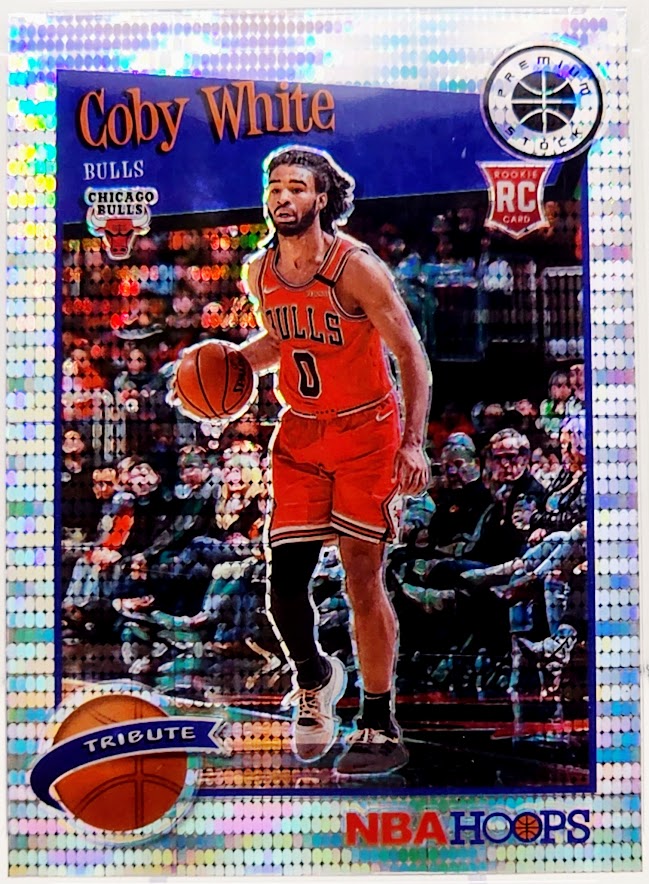 2019 Hoops Premium Stock Pulsar #295 Coby White PSA 10 GEM MINT