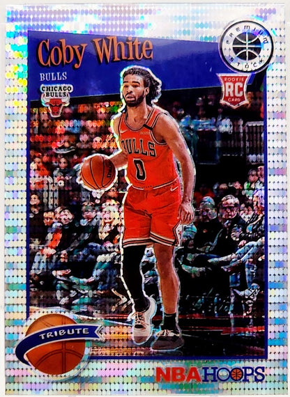2019 Hoops Premium Stock Pulsar #295 Coby White PSA 10 GEM MINT
