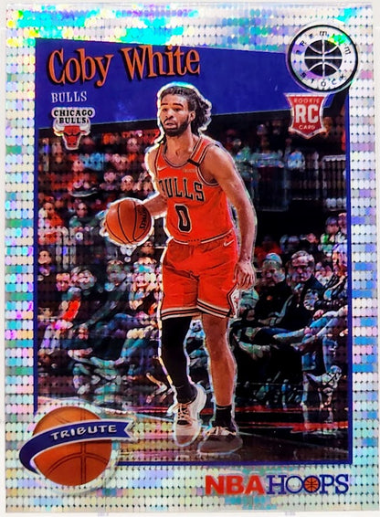 2019 Hoops Premium Stock Pulsar #295 Coby White PSA 10 GEM MINT