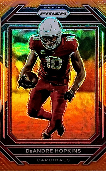 2022 Panini Prizm Orange DeAndre Hopkins #005 113/249 Cardinals - walk-of-famesports