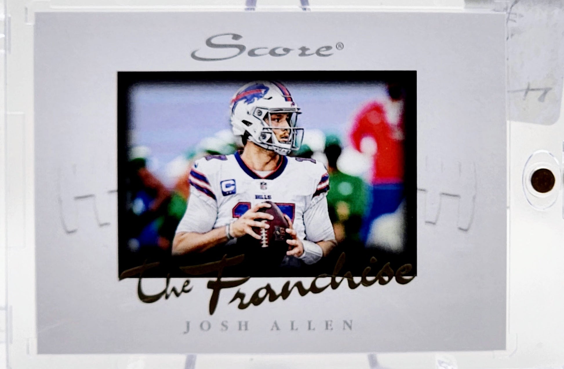 Josh Allen 2020 Panini NFL Instant Score The Franchise #F19 Card 1/1251 - walk-of-famesports