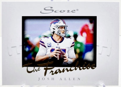 Josh Allen 2020 Panini NFL Instant Score The Franchise #F19 Card 1/1251 - walk-of-famesports