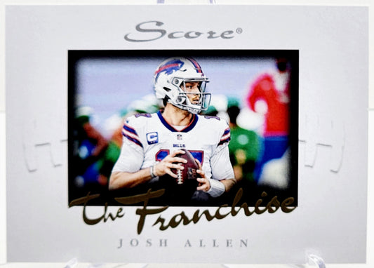 Josh Allen 2020 Panini NFL Instant Score The Franchise #F19 Card 1/1251 - walk-of-famesports