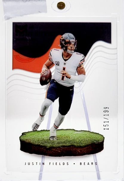 2022 Panini Chronicles Football Justin Fields Rc Mag-8 Magnitude 151/199