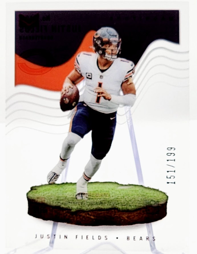 2022 Panini Chronicles Football Justin Fields Rc Mag-8 Magnitude 151/199
