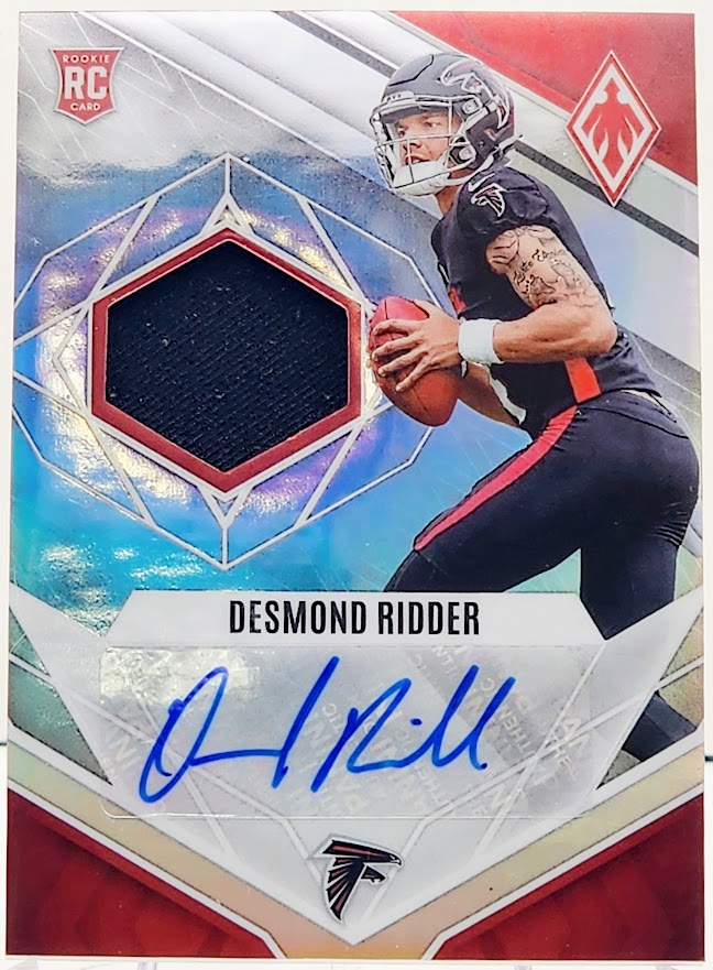 2022 Panini Phoenix Desmond Ridder Rookie Patch Auto #/299 #RJA-DR