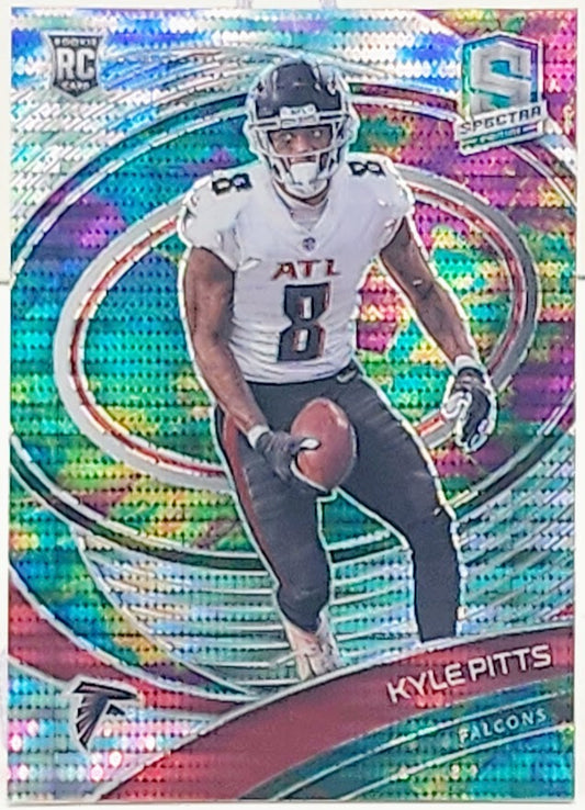 2021 Panini Spectra Celestial Rookie 30/99 Kyle Pitts #145 Rookie RC Atlanta Falcons