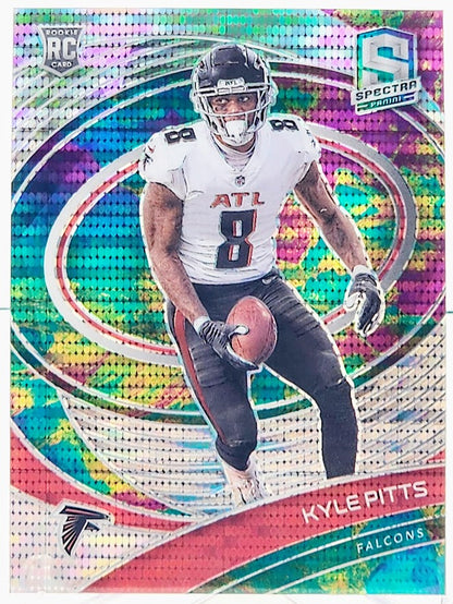 2021 Panini Spectra Celestial Rookie 30/99 Kyle Pitts #145 Rookie RC Atlanta Falcons