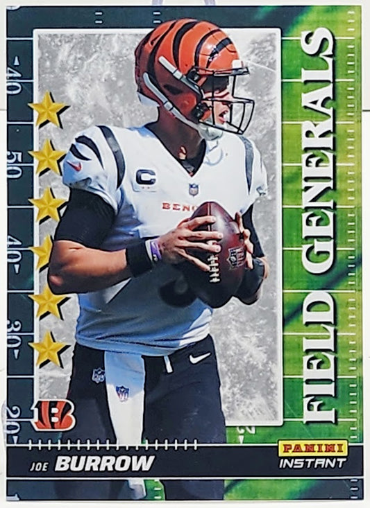 2021 Panini Instant Joe Burrow FIELD GENERALS 1/2088 SP Cincinnati Bengals #FG7