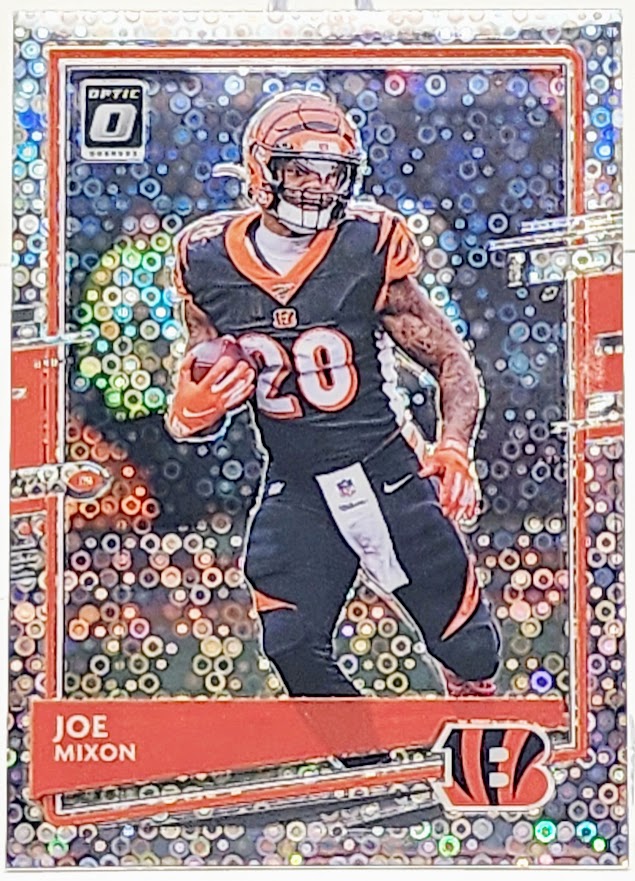 2020 Panini Donruss Optic Silver Disco Prizm /125 Joe Mixon #24