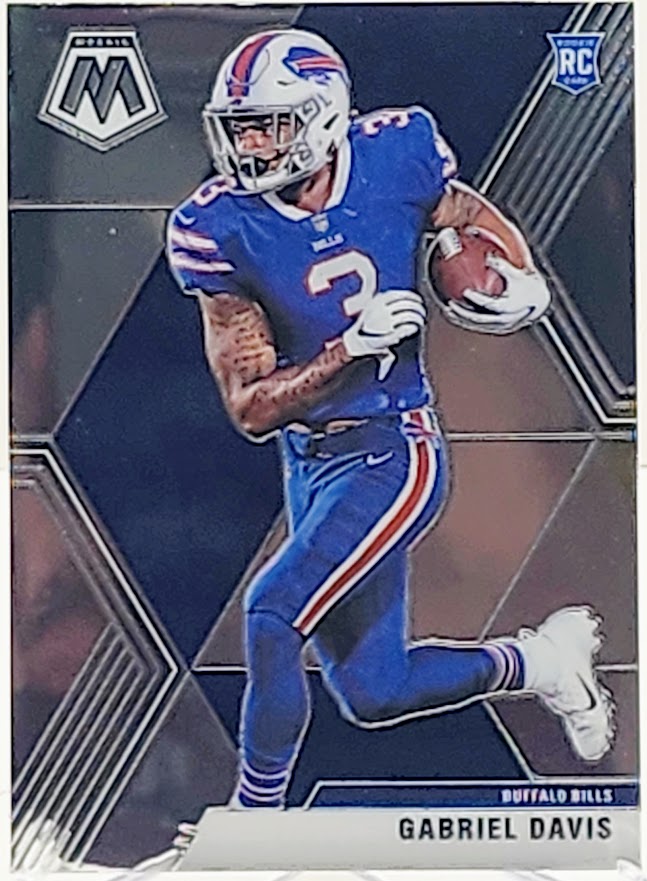 2020 Panini Mosaic Rookies Silver Prizm Gabriel Davis #239 Rookie RC