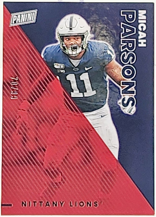 2023 Panini Father's Day Red #22 MICAH PARSONS 70/99 Penn State / Dallas Cowboys
