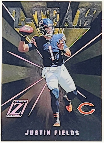 JUSTIN FIELDS 2022 Panini Zenith Football Z-Team #ZT-12 Chicago Bears SP