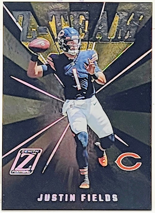 JUSTIN FIELDS 2022 Panini Zenith Football Z-Team #ZT-12 Chicago Bears SP