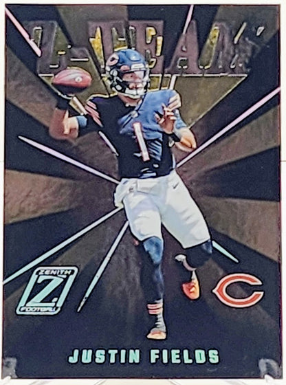 JUSTIN FIELDS 2022 Panini Zenith Football Z-Team #ZT-12 Chicago Bears SP