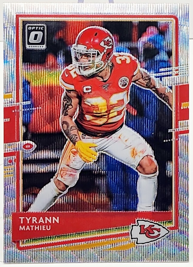 2022 Panini Donruss Optic Tyrann Mathieu #4 Silver Prizm 171/199 Kansas City Chiefs RC