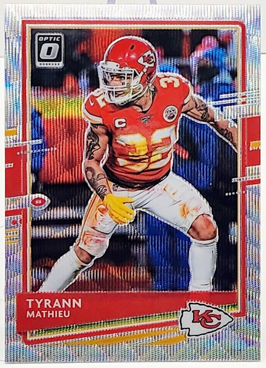 2022 Panini Donruss Optic Tyrann Mathieu #4 Silver Prizm 171/199 Kansas City Chiefs RC