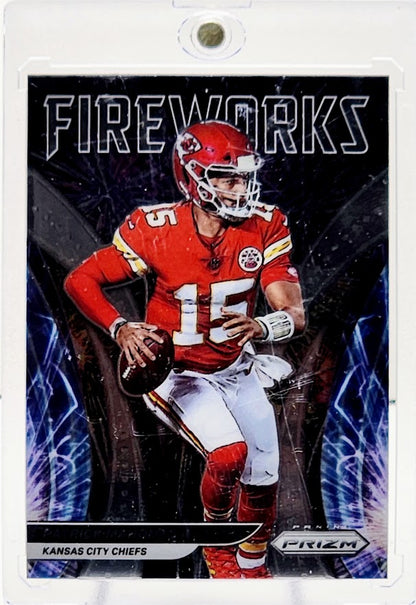 2021 Panini Prizm Fireworks Patrick Mahomes II #F-15 Chiefs