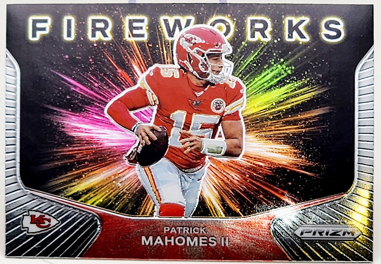 2020 Panini Prizm Fireworks Patrick Mahomes II #5 Chiefs