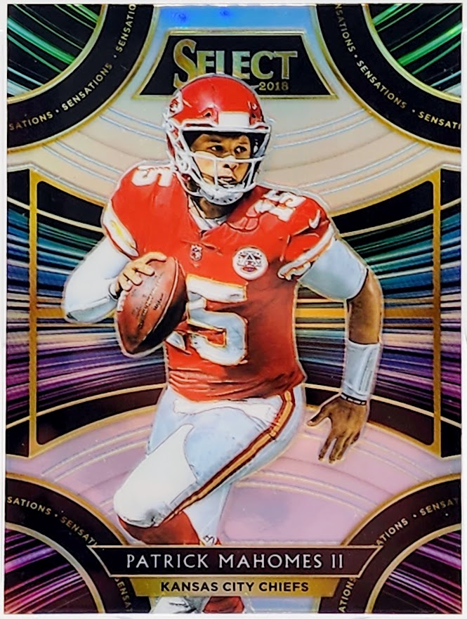 2018 Panini Select Sensations Prizm Patrick Mahomes II #SE-3 PSA 10 GEM MINT