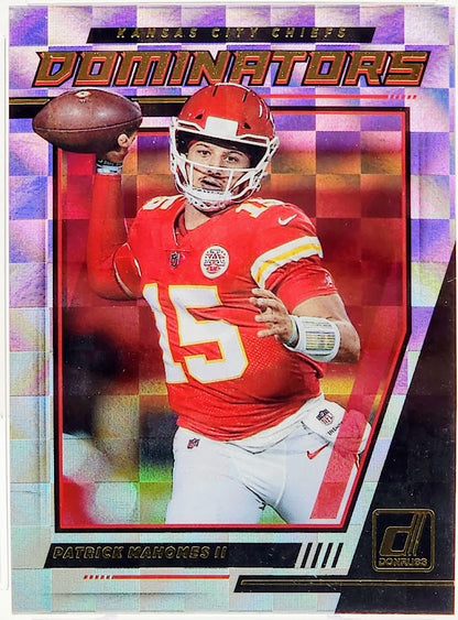 2021 Panini Donruss Dominators #20 Patrick Mahomes II Kansas City Chiefs GMA 10 GEM Mint
