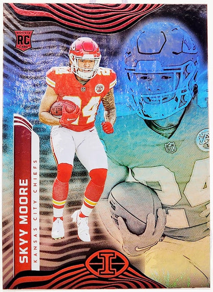 2022 Panini Illusions Skyy Moore Rookie #45 Kansas City Chiefs RC