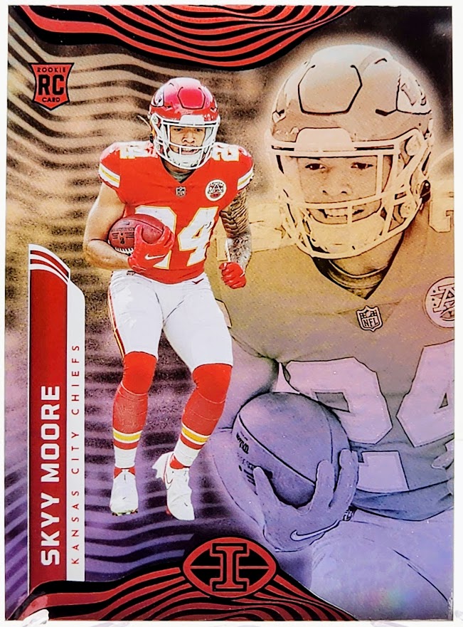 2022 Panini Illusions Skyy Moore Rookie #45 Kansas City Chiefs RC