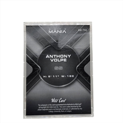 2023 Wild Card Auto Mania 23/50 Anthony Volpe #AM-TH4