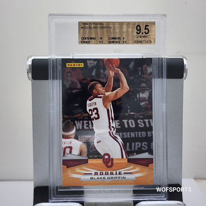 2009-10 Panini Blake Griffin Rookie #322 OU Sooners BGS 9.5