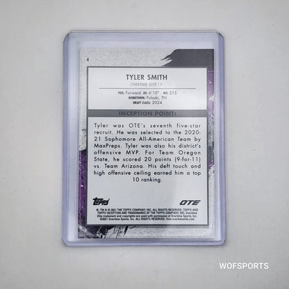 2021 Topps Inception Pink Rookie 33/99 Tyler Smith #4