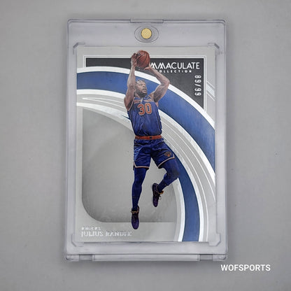 2021-22 Panini Immaculate 89/99 Julius Randle #84 NY KNICKS