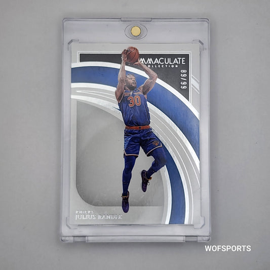 2021-22 Panini Immaculate 89/99 Julius Randle #84 NY KNICKS