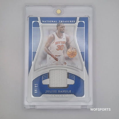2021-22 Panini National Jersey Treasures 53/99 Julius Randle #JT-JRD NY KNICKS