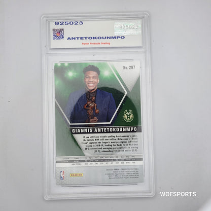 2019 Mosaic MVP GIANNIS ANTETOKOUNMPO #297 Parish 8 NM-MT