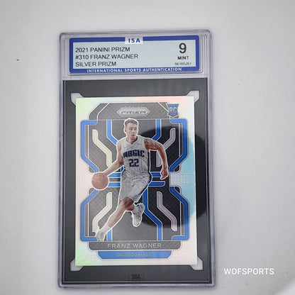 2021-22 Panini Prizm Silver Prizm Franz Wagner #310 ISA 10 Gem Mint