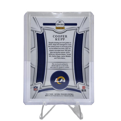 2022 Panini National Century Materials 80/99 Cooper Kupp #CEN-CKU Los Angeles Rams
