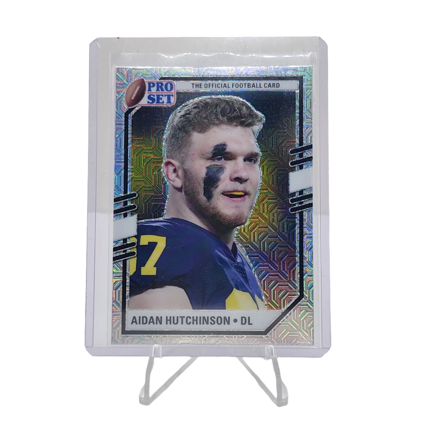 2022 Leaf Pro Set Silver Mojo Aidan Hutchinson RC Detroit Lions #PSP-ANT