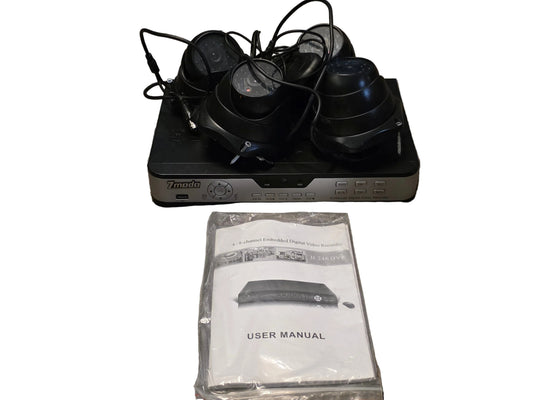 ZMODO Camera Surveillance System Black KDB8-CARZBZ4N