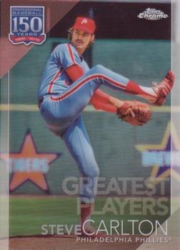 2019 Topps Chrome Update 150 Years of Professional Baseball Steve Carlton #150C-8 Philadelphia Phillies