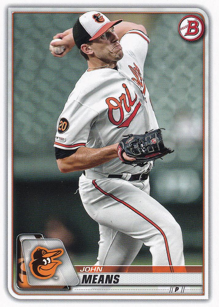 2020 Bowman Baseball Cards #1-48 - Choose Yours
