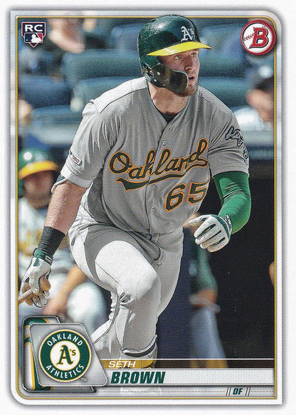 2020 Bowman Baseball Cards #1-48 - Choose Yours