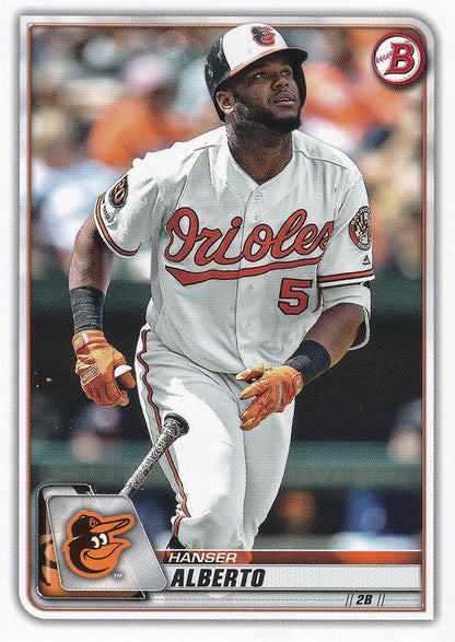 2020 Bowman Baseball Cards #49-99 - Choose Yours