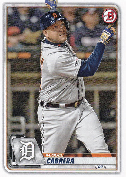 2020 Bowman Baseball Cards #49-99 - Choose Yours